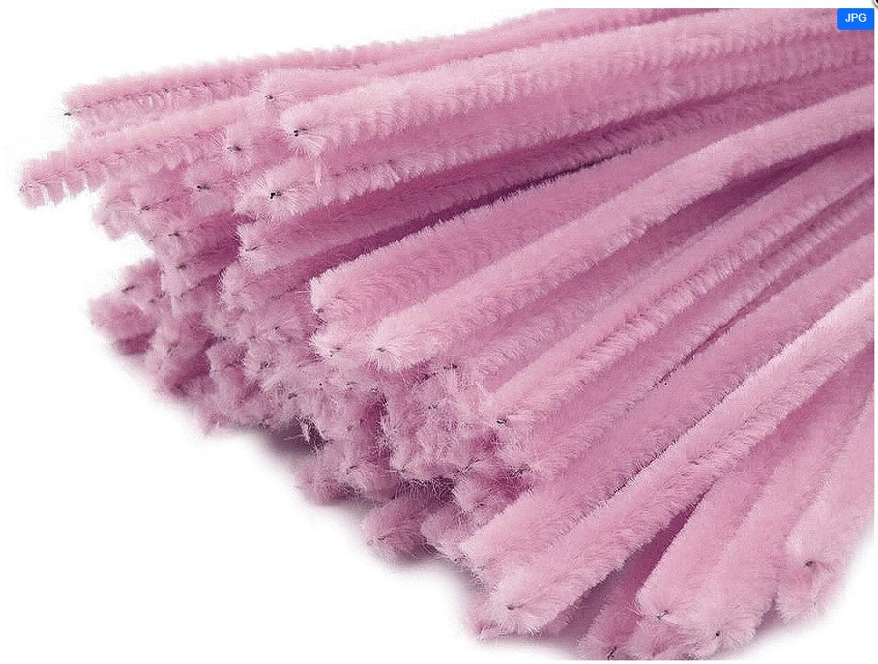 Sarma plusata Ø6mm - 30 cm - Mov deschis (20buc)