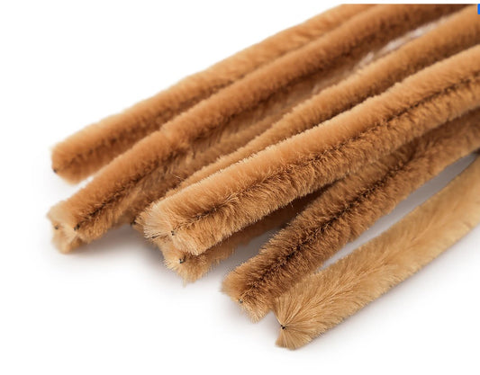Sarma plusata Ø10mm - 30 cm - Bej Camel (10buc)
