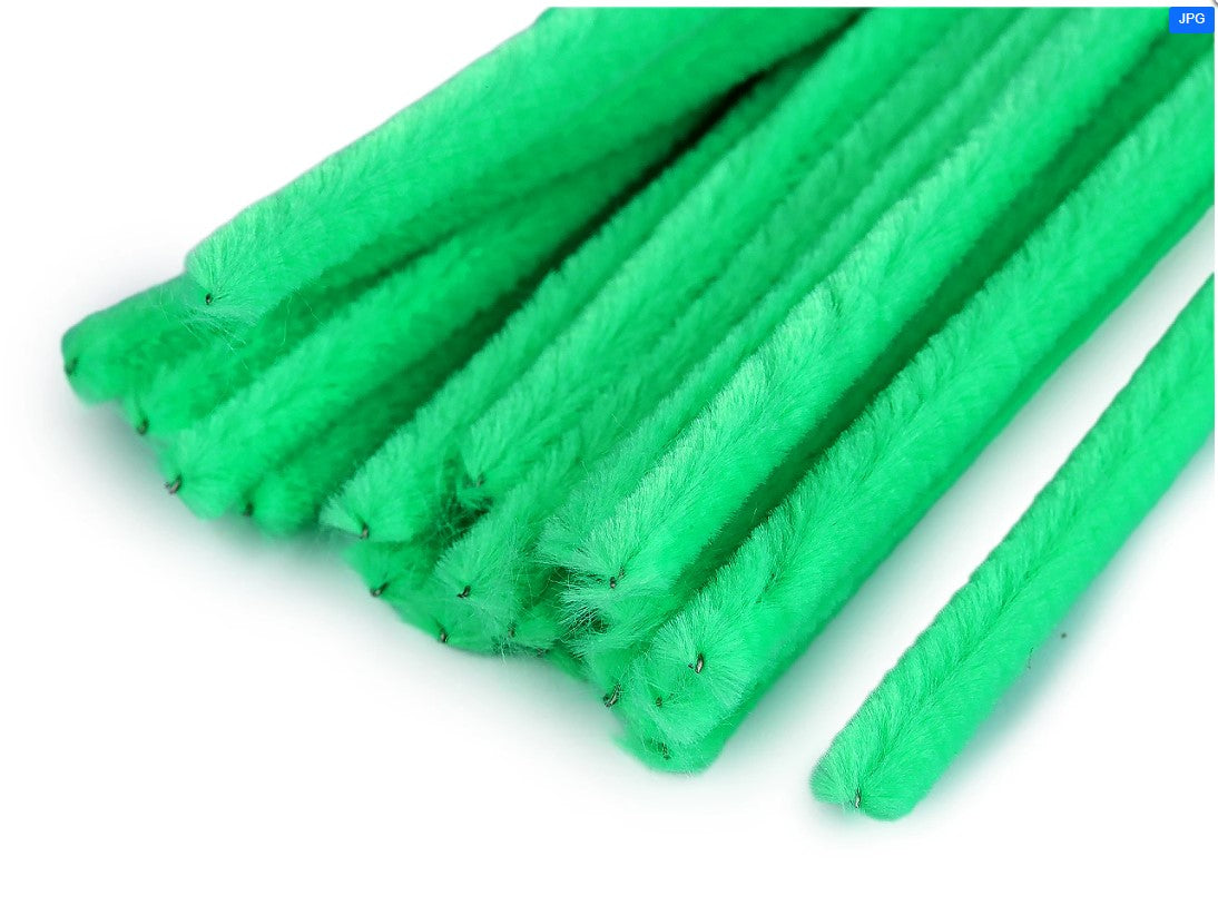 Sarma plusata Ø6mm - 30 cm - Verde irlandez (20buc)