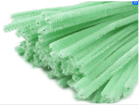 Sarma plusata Ø6mm - 30 cm - Verde menta (20buc)